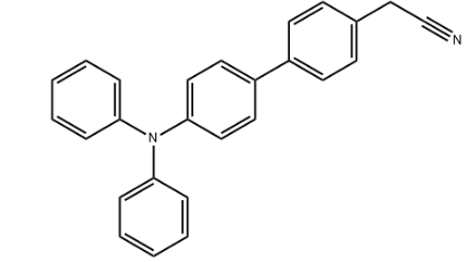 (4-乙腈基-4'-二苯氨基)联苯,4-acetonitrile-4'-diphenylamino)biphenyl