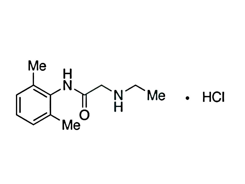 盐酸利多卡因结构式图片