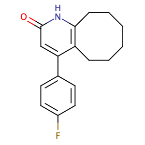 2-氯-4-(4-氟苯基)-5,6,7,8,9,10-六氢环辛烷并[B]吡啶,2-Chloro-4-(4-fluorophenyl)-5,6,7,8,9,10-hexahydrocycloocta[b]pyridine