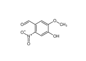 4-羟基-5-甲氧基-2-硝基苯甲醛,4-hydroxy-5-methoxy-2-nitrobenzaldehyde