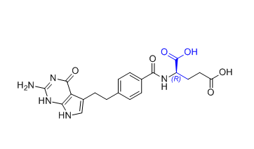 培美曲塞杂质05（单体）,(R)-2-(4-(2-(2-amino-4-oxo-4,7-dihydro-1H-pyrrolo[2,3-d]pyrimidin-5-yl)ethyl)benzamido)pentanedioic acid