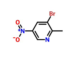 3-溴-2-甲基-5-硝基吡啶,3-BROMO-2-METHYL-5-NITROPYRIDINE