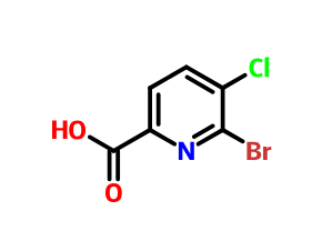 6-溴-5-氯吡啶-2-羧酸,6-BroMo-5-chloro-pyridine-2-carboxylic acid
