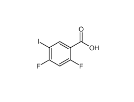 2,4-二氟-5-碘苯甲酸,2,4-difluoro-5-iodobenzoic acid