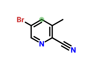 5-溴-3-甲基吡啶-2-甲腈,5-bromo-3-methylpicolinonitrile