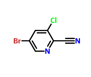 5-溴-3-氯吡啶-2-甲腈,5-bromo-3-chloropyridine-2-carbonitrile