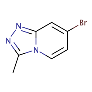 7-溴-3-甲基[1,2,4]三唑[4,3-a]吡啶,7-Bromo-3-methyl-[1,2,4]triazolo[4,3-a]pyridine