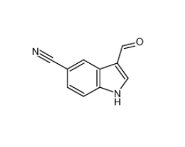 5-氰基吲哚-3-甲醛,5-CYANOINDOLE-3-CARBOXALDEHYDE