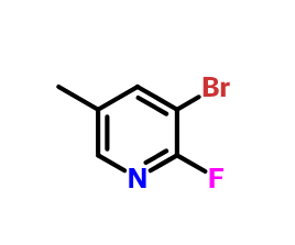 2-氟-3-溴-5-甲基吡啶,3-Bromo-2-fluoro-5-methylpyridine