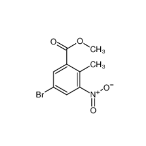 5-溴-2-甲基-3-硝基苯甲酸甲酯