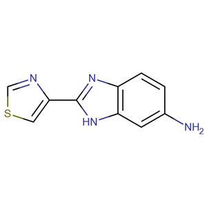 1H-Benzimidazol-6-amine,2-(4-thiazolyl)-