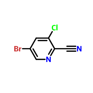 5-溴-3-氯吡啶-2-甲腈,5-bromo-3-chloropyridine-2-carbonitrile