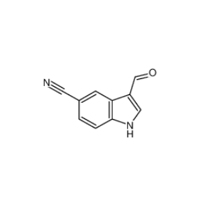 5-氰基吲哚-3-甲醛,5-CYANOINDOLE-3-CARBOXALDEHYDE