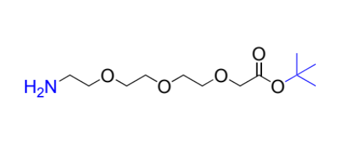 2-(2-(2-(2-氨基乙氧基)乙氧基)乙氧基)乙酸叔丁酯,H2N-PEG3-CH2COOtBu