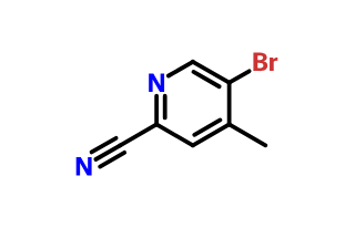 5-溴-4-甲基-2-氰基吡啶,5-BROMO-4-METHYL-PYRIDINE-2-CARBONITRILE