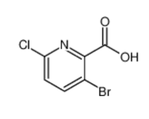 3-溴-6-氯-2-吡啶甲酸,3-Bromo-6-chloro-2-pyridinecarboxylic acid