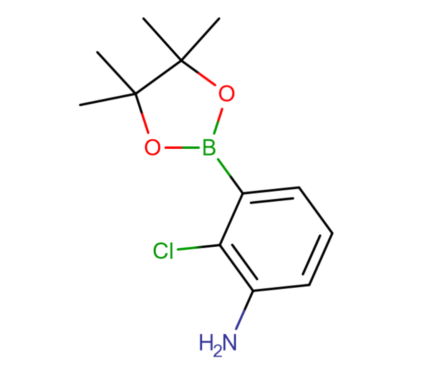 2-氯-3-(4,4,5,5-四甲基-1,3,2-二氧硼杂环戊烷-2-基)苯胺,2-Chloro-3-(4,4,5,5-tetramethyl-1,3,2-dioxaborolan-2-yl)aniline