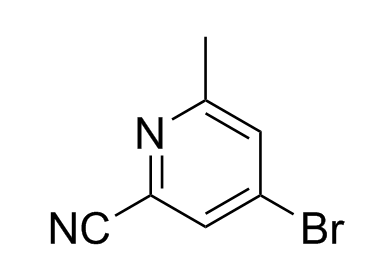4-溴-2-氰基-6-甲氧基吡啶,4-Bromo-2-cyano-6-methylpyridine