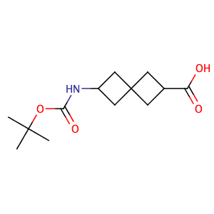 6-(Boc-氨基)螺[3.3]庚烷-2-羧酸,6-((tert-Butoxycarbonyl)amino)spiro[3.3]heptane-2-carboxylic acid