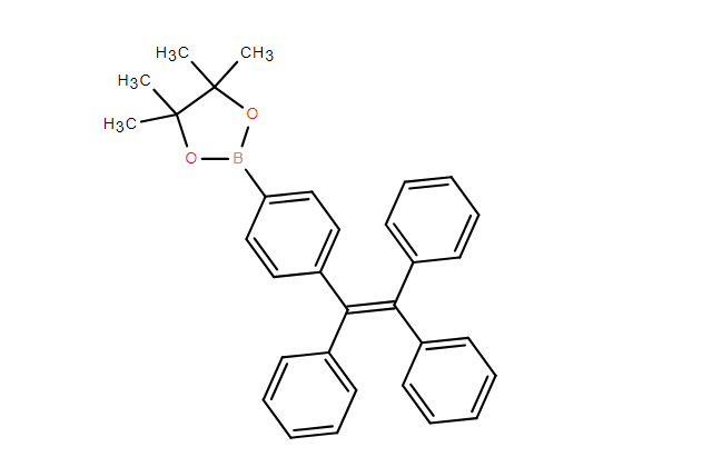 1-(4-苯硼酸频哪醇酯)-1,2,2-三苯乙烯,4,4,5,5-tetramethyl-2-(4-(1,2,2-triphenylvinyl)phenyl)-1,3,2-dioxaborolane