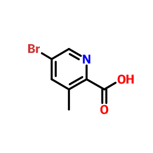 5-溴-3-甲基吡啶-2-羧酸,5-BROMO-2-CARBOXY-3-METHYLPYRIDINE