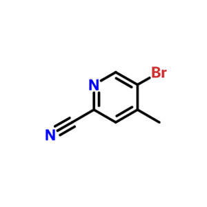 5-溴-4-甲基-2-氰基吡啶