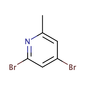 2,4-二溴-6-甲基吡啶