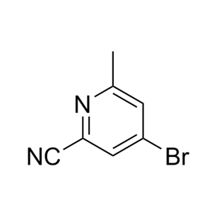 4-溴-2-氰基-6-甲氧基吡啶,4-Bromo-2-cyano-6-methylpyridine