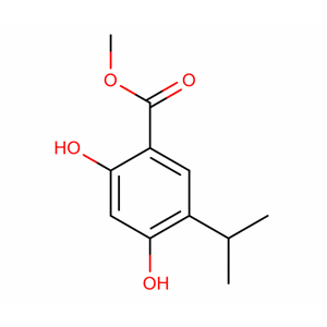 2,4-二羟基-5-异丙基苯甲酸甲酯,Methyl 2,4-dihydroxy-5-isopropylbenzoate