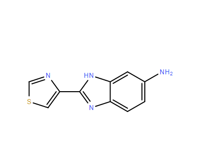 1H-Benzimidazol-6-amine,2-(4-thiazolyl)-,1H-Benzimidazol-6-amine,2-(4-thiazolyl)-