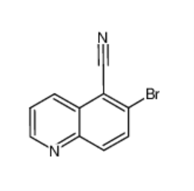 6-溴喹啉-5-甲腈,6-bromoquinoline-5-carbonitrile