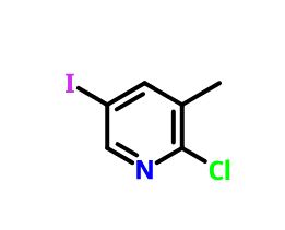 2-氯-5-碘-3-甲基吡啶,2-CHLORO-5-IODO-3-METHYLPYRIDINE