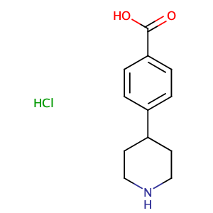 4-(4-羧基苯基)哌啶盐酸盐,4-Piperidin-4-ylbenzoic acid hydrochloride