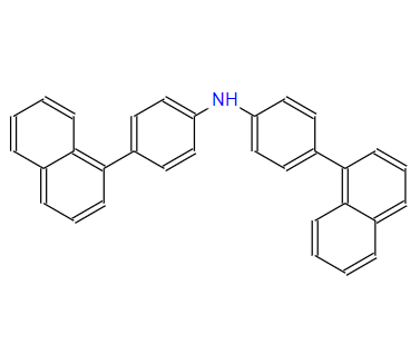 雙(4-(1-萘基)苯基)胺,Benzenamine, 4-(1-naphthalenyl)-N-[4-(1-naphthalenyl)phenyl]-