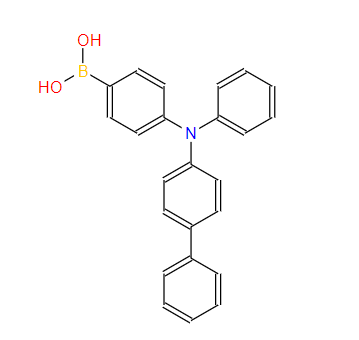 4-[N-(联苯-4-基)-N-苯胺基]苯硼酸,B-[4-([1,1'-Biphenyl]-4-ylphenylaMino)phenyl]boronic acid