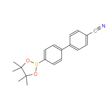 4-(4-氰基苯基)苯硼酸频那醇酯,4'-(4,4,5,5-Tetramethyl-1,3,2-dioxaborolan-2-yl)biphenyl-4-carbonitrile