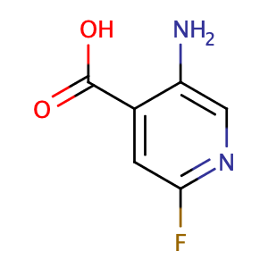 5-氨基-2-氟-4-吡啶羧酸,5-AMINO-2-FLUORO-ISONICOTINIC ACID