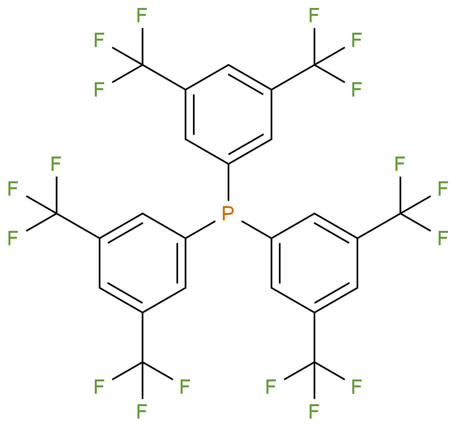 三[3,4-双(三氟甲基)苯基]膦,TRIS[3,5-BIS(TRIFLUOROMETHYL)PHENYL]PHOSPHINE
