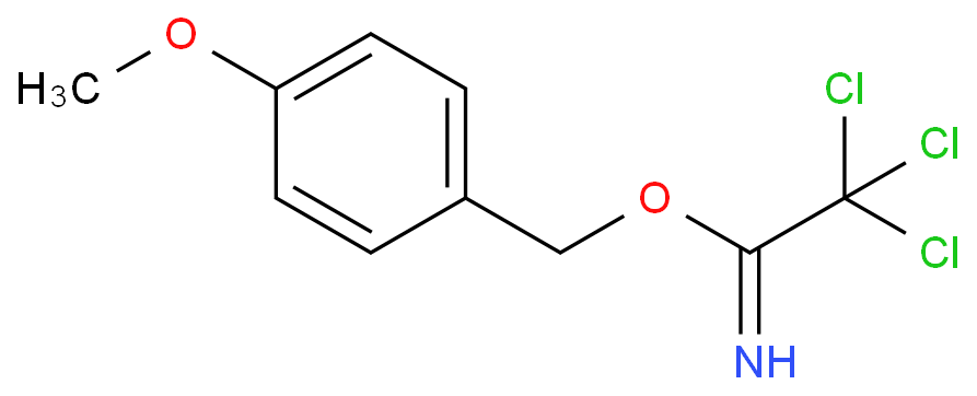 2,2,2-三氯代亚氨逐乙酸-4-甲氧基苄酯,4-METHOXYBENZYL-2,2,2-TRICHLOROACETIMID