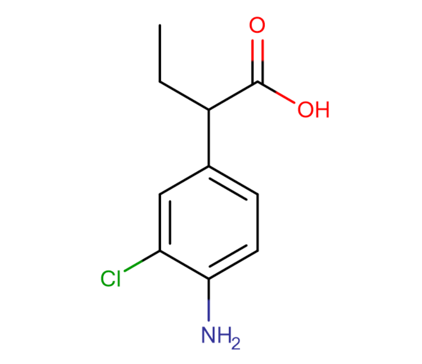 2-(4-氨基-3-氯苯基)丁酸,2-(4-Amino-3-chlorophenyl)butanoic acid