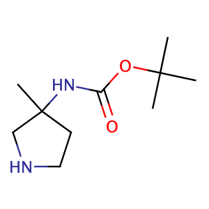 N-(3-甲基吡咯烷-3-基)氨基甲酸叔丁酯,tert-Butyl N-(3-methylpyrrolidin-3-yl)carbamate