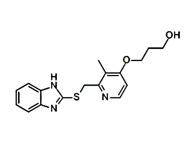 2-{[4-(3-甲氧基丙氧基)-3-甲基吡啶-2-基]-甲硫基}1H-苯并咪唑,Desmethyl Rabeprazole Thioether