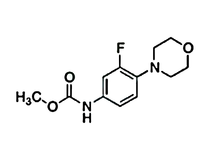 利奈唑胺杂质21,(3-Fluoro-4-morpholin-4-ylphenyl)carbamic Acid Methyl Ester