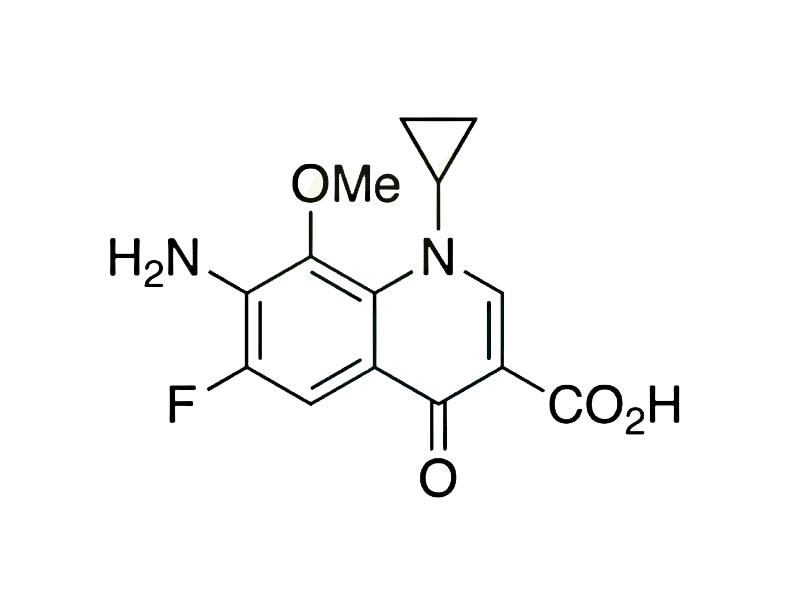 莫西沙星RC-2,7-Amino-1-cyclopropyl-6-fluoro-1,4-dihydro-8-methoxy-4-oxo-3-quinolinec arboxylic Acid