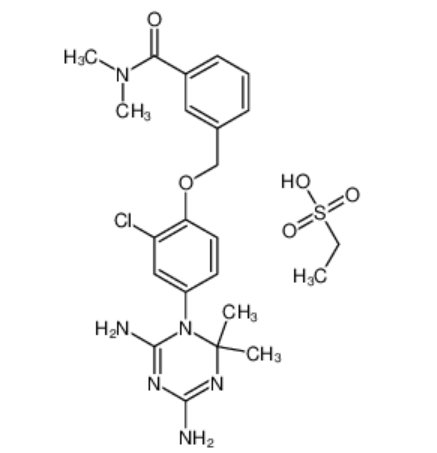 头孢替唑母核,Triazinate