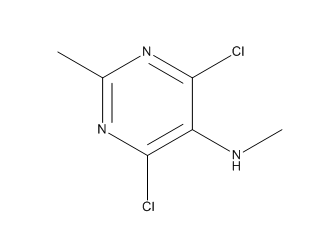 4,6-DICHLORO-N,2-DIMETHYLPYRIMIDIN-5-AMINE,4,6-DICHLORO-N,2-DIMETHYLPYRIMIDIN-5-AMINE