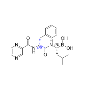 硼替佐米杂质01,((R)-3-methyl-1-((R)-3-phenyl-2-(pyrazine-2-carboxamido)propanamido)butyl)boronic acid