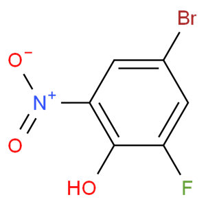 4-溴-2-氟-6-硝基苯酚