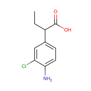 2-(4-氨基-3-氯苯基)丁酸,2-(4-Amino-3-chlorophenyl)butanoic acid