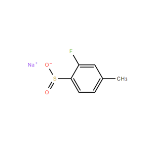 2-氟-4-甲基苯亞磺酸鈉鹽,2-Fluoro-4-methylbenzenesulfinic acid sodium salt
